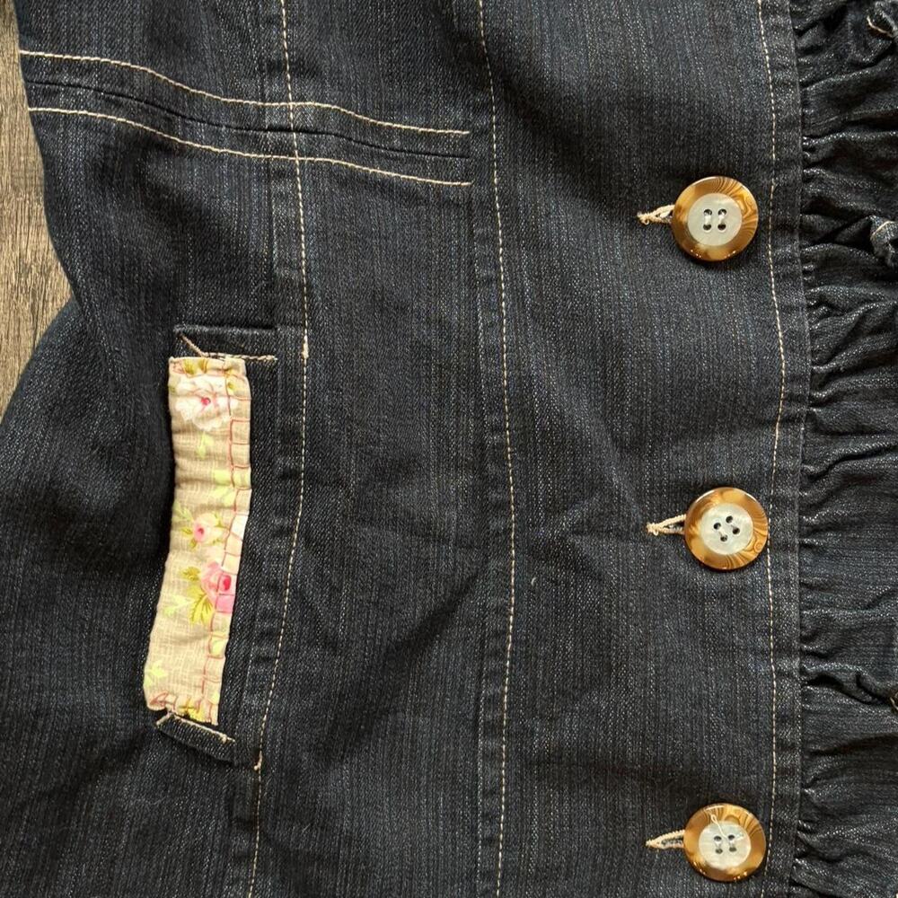 Vintage Ami Denim Jacket With View 3